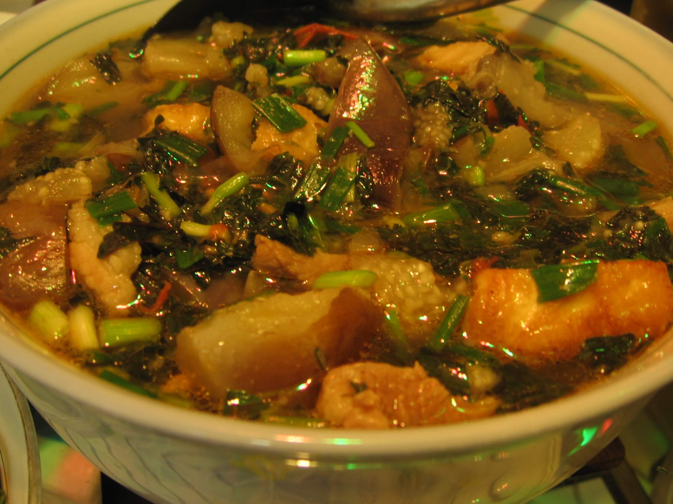 Cách nấu canh cà bung