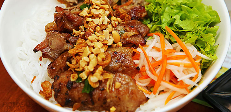 cach lam bun thit nuong