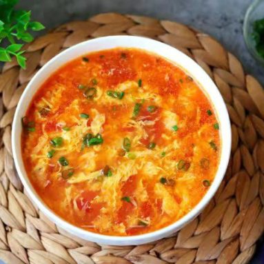Canh cà chua trứng – Cách nấu tại nhà không tanh và ngon